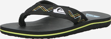 QUIKSILVER Beach & swim shoe in Black: front