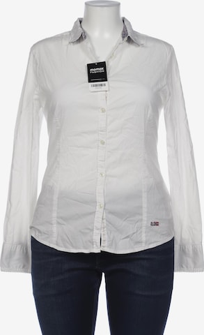 NAPAPIJRI Bluse L in Weiß: Vorderseite