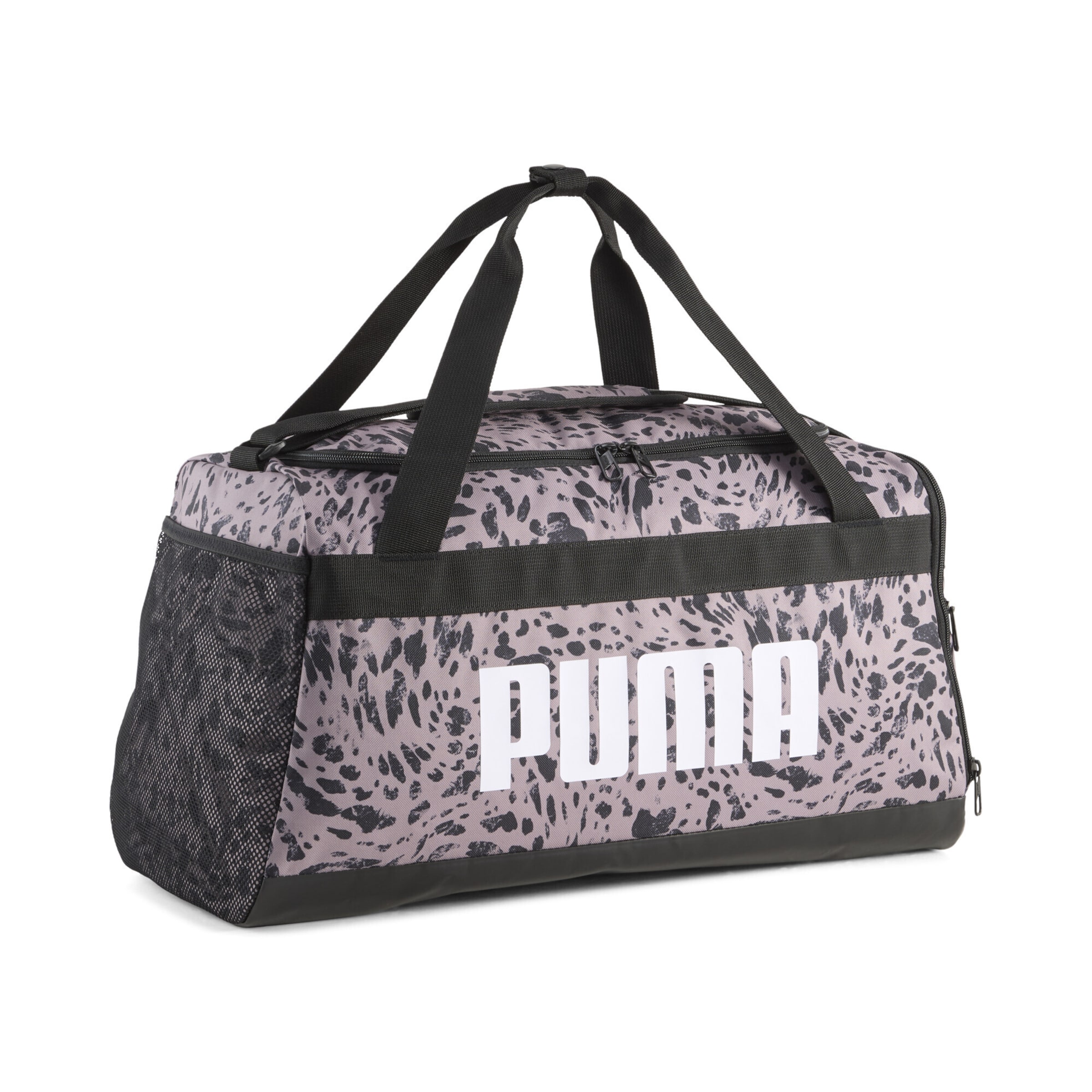 PUMA Sporttasche 'Challenger' in beige / schwarz / weiß, Produktansicht