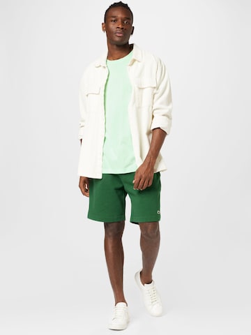 LACOSTE - regular Pantalón en verde