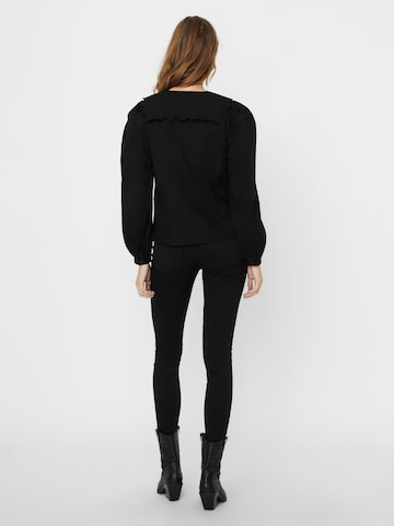 VERO MODA Bluse in Schwarz