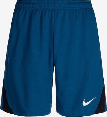 NIKE Loosefit Functionele broek 'Strike' in Blauw: voorkant