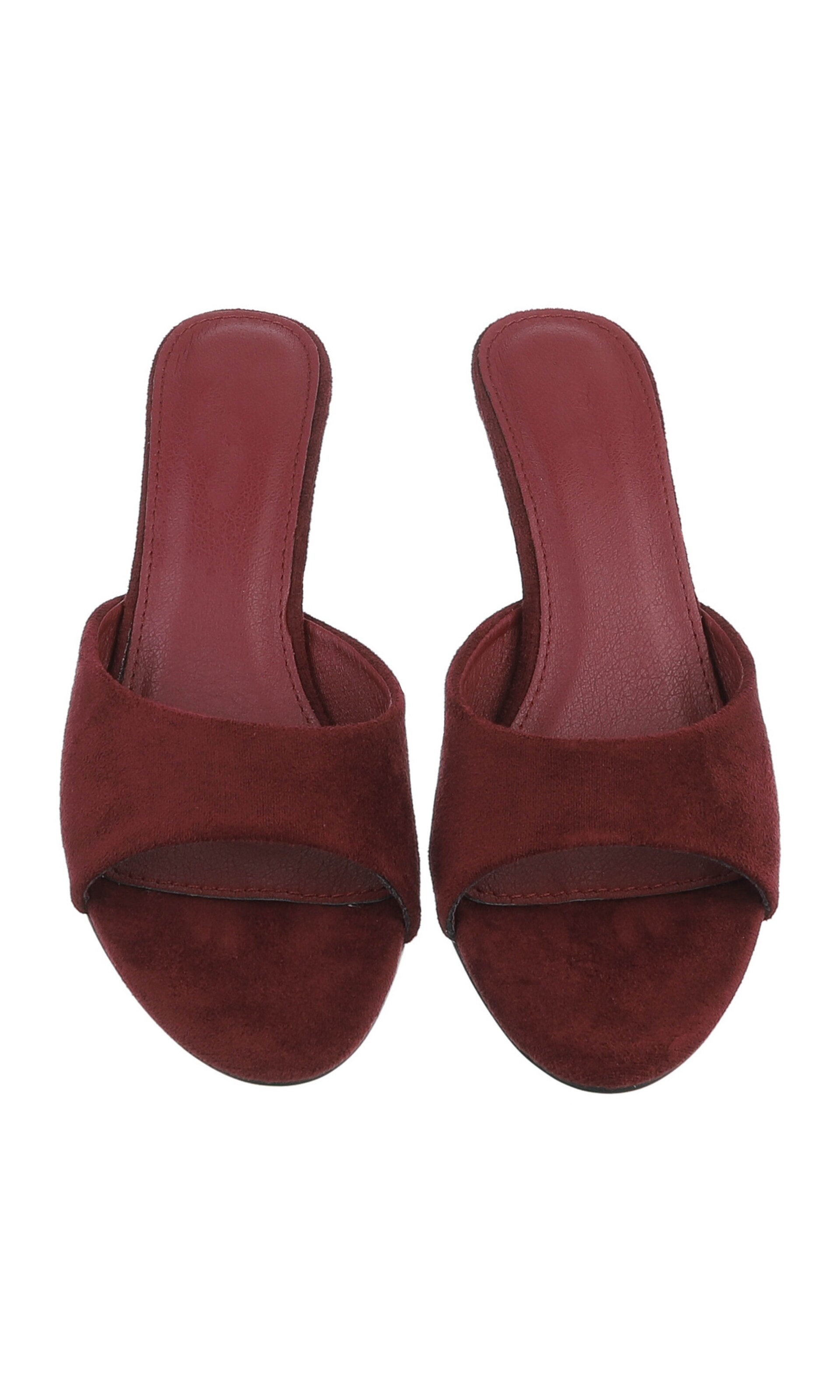 Ital-Design Pantolette in Rot