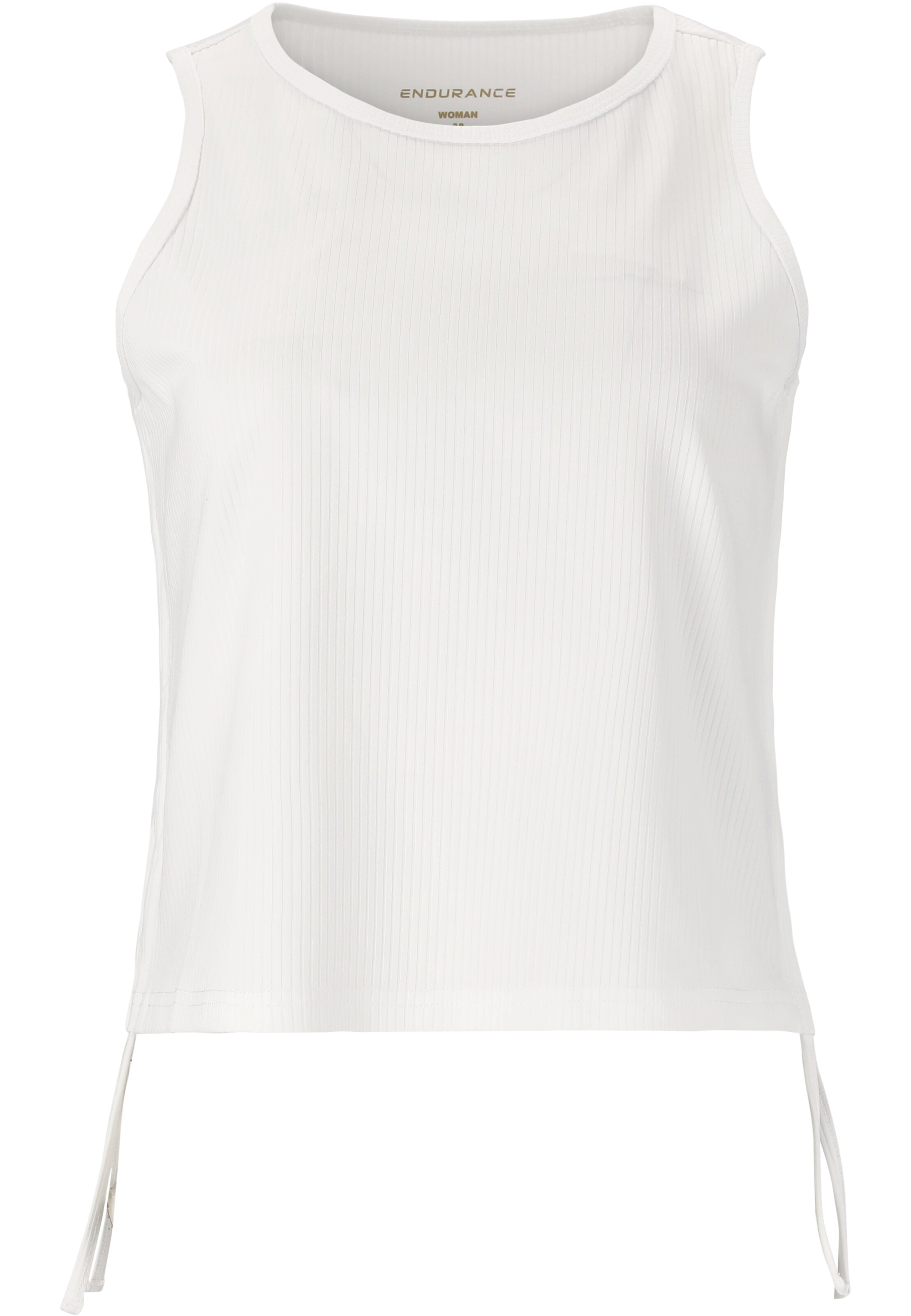 ENDURANCE Sports top 'Irisliene' in White: front