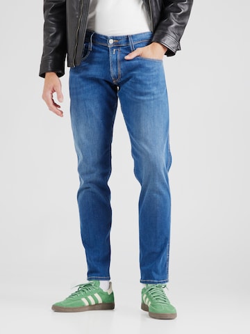 REPLAY Slimfit Farmer 'ANBASS' - kék: elől