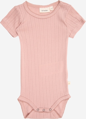 Lil'Atelier Rompertje/body 'NBFRACHELS' in Roze: voorkant