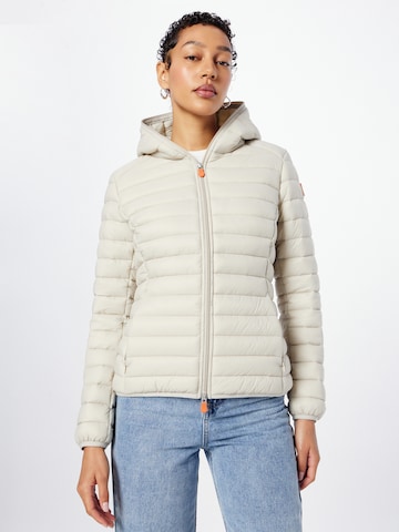 SAVE THE DUCK Between-Season Jacket 'DAISY' in Beige: front