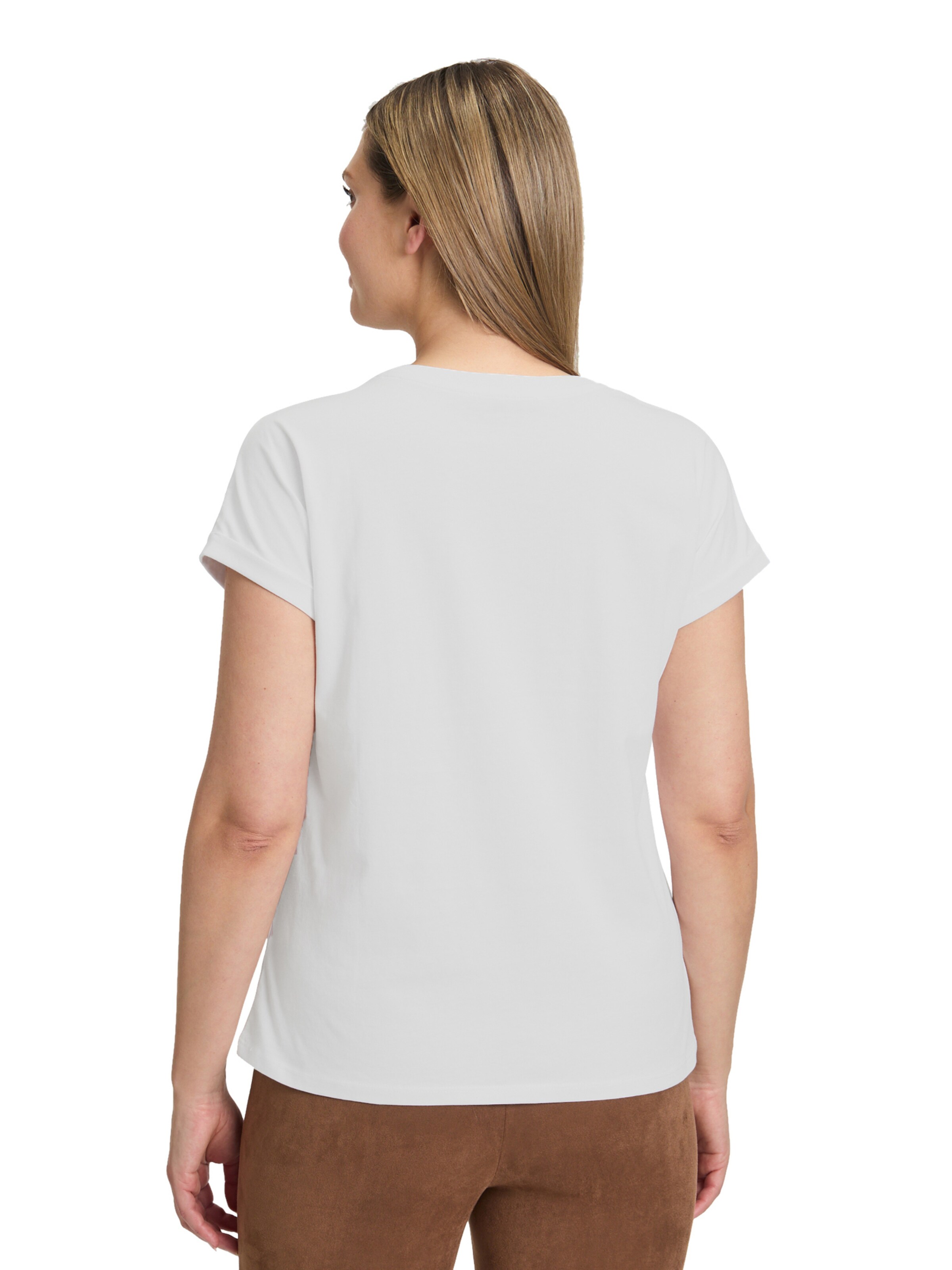 T-shirt Betty Barclay en blanc