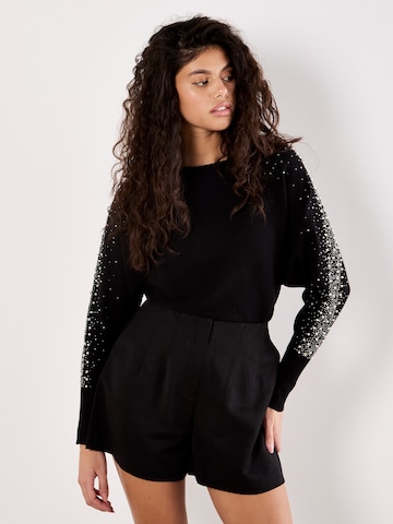 Pull-over Apricot en noir : devant