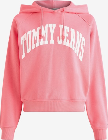 Tommy Jeans Sweatshirt in Pink: predná strana