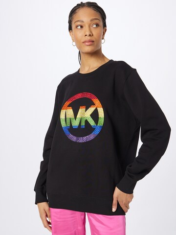 MICHAEL Michael Kors Sweatshirt in Black: front