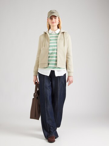 GANT Кофта на молнии в Бежевый