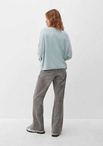 QS Strickjacke in Blau