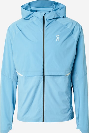 Sportinė striukė iš On, spalva – dangaus žydra / sidabrinė, Prekių apžvalga