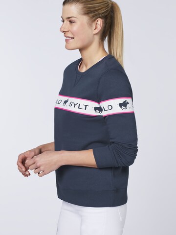 Polo Sylt Sweatshirt in Blau