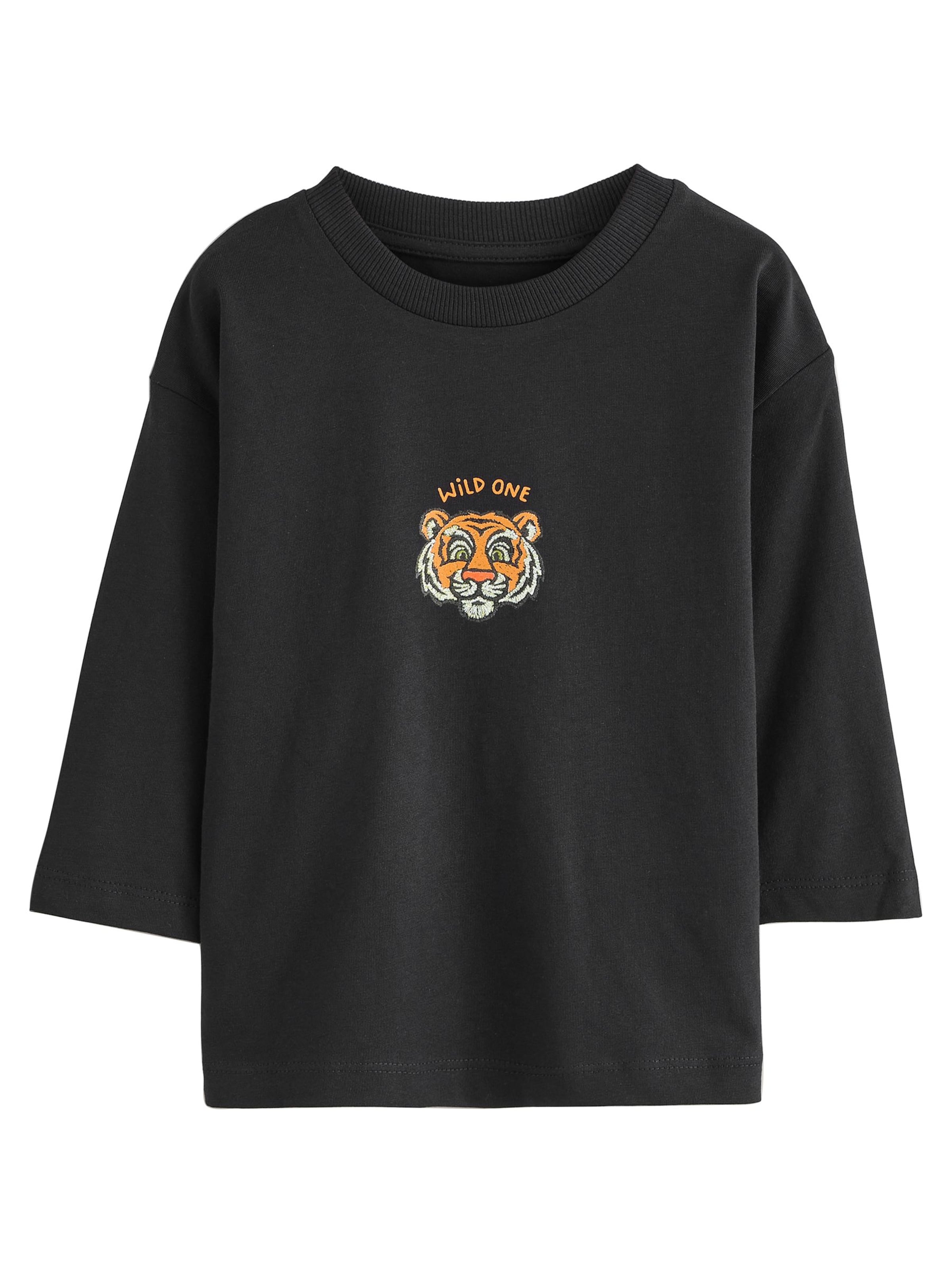 Maglietta di Next in nero: frontale