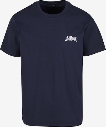 Lost Youth T-Shirt in Blau: Vorderseite