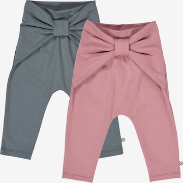 Müsli by GREEN COTTON Trousers in Grey: front