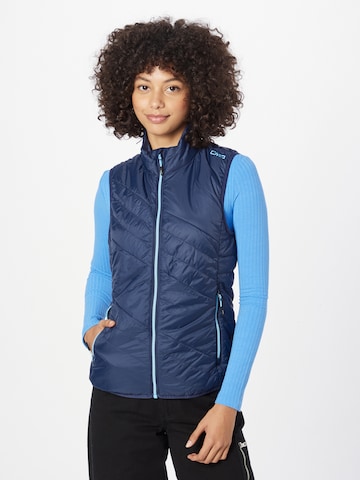 CMP Sportbodywarmer in Blauw: voorkant