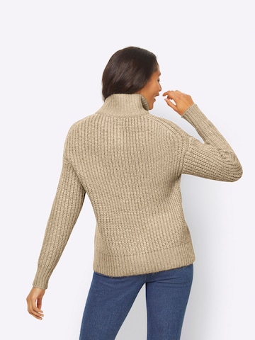 heine Strickjacke in Beige