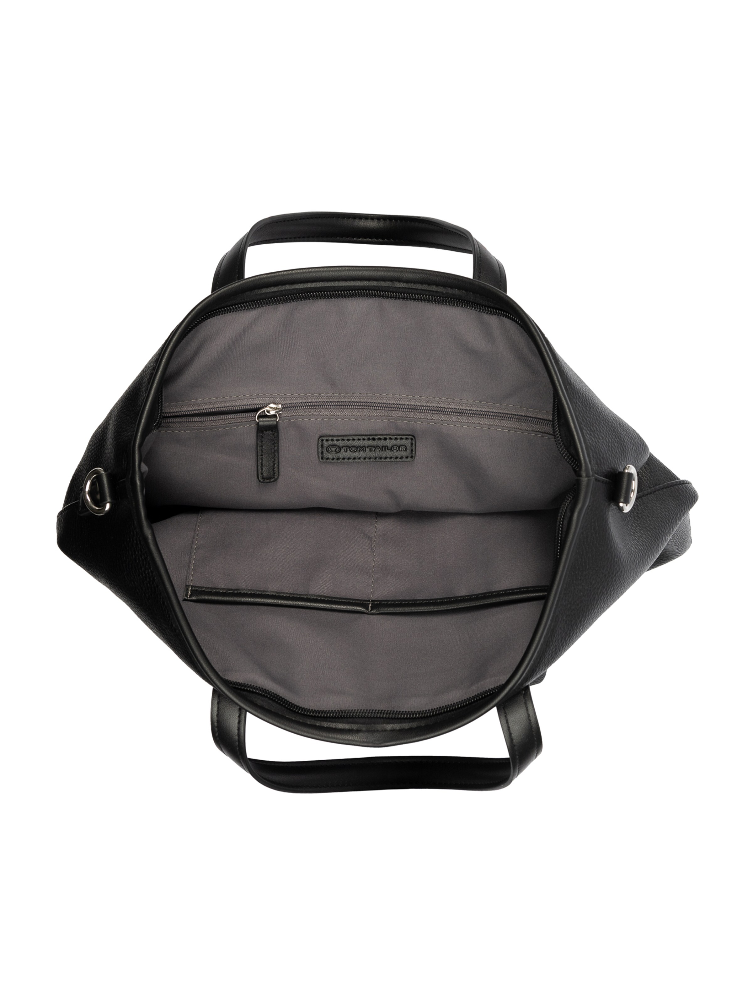 TOM TAILOR - Mochila 'Jamila' en negro
