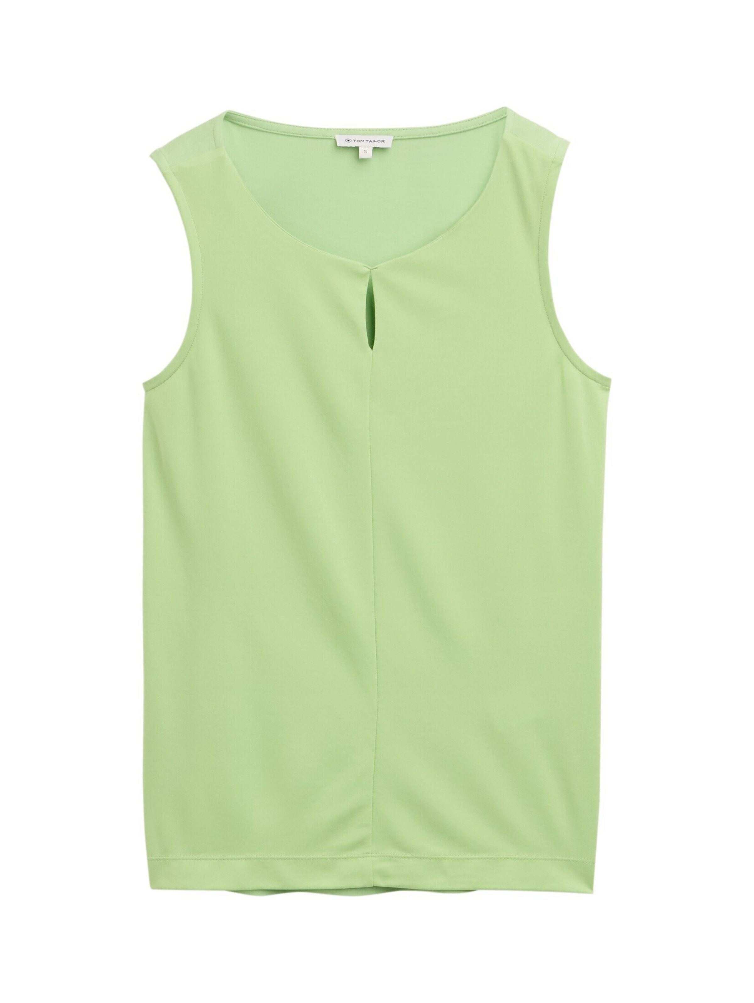TOM TAILOR Top in Groen: voorkant