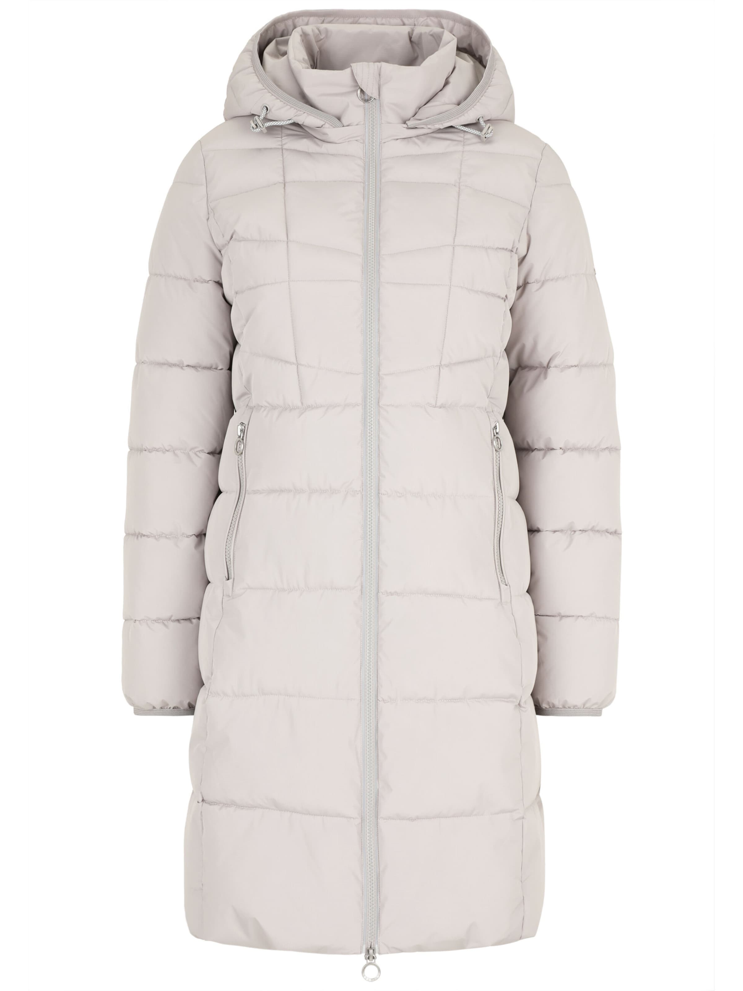 Covered Winter coat 'Nika' in Grey: front