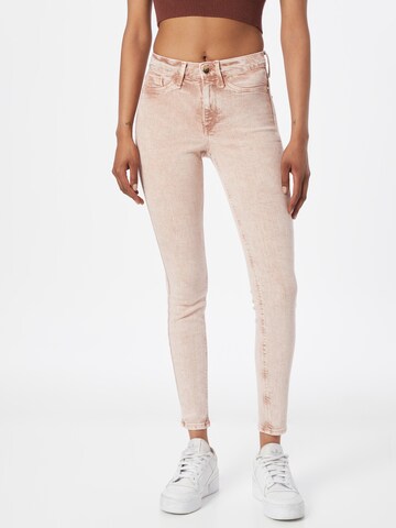 River Island Skinny Τζιν 'MOLLY' σε ροζ: μπροστά