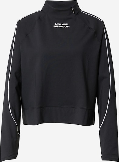 UNDER ARMOUR Funktionsshirt in schwarz / weiß, Produktansicht