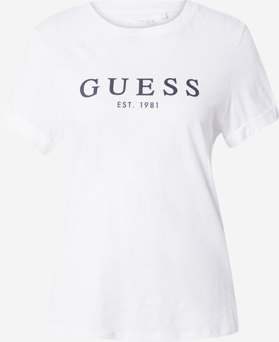 GUESS Μπλουζάκι σε μαύρο / λευκό, Άποψη προϊόντος