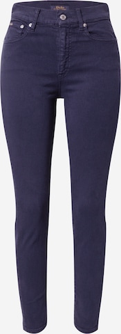 Polo Ralph Lauren Skinny Jeans in Blauw: voorkant