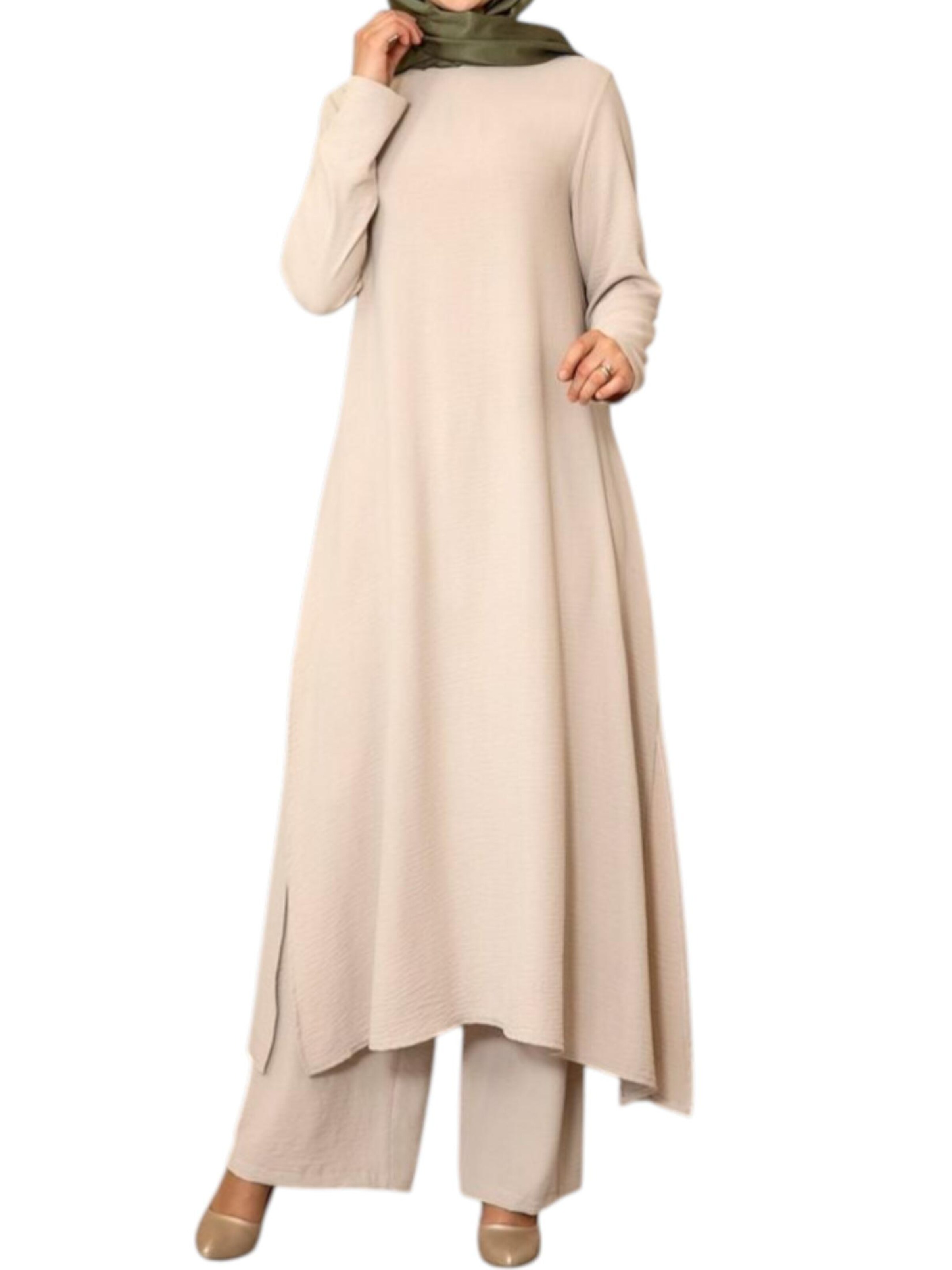 fashionshowcase Pantsuit 'Modest ECE-Set' in Beige