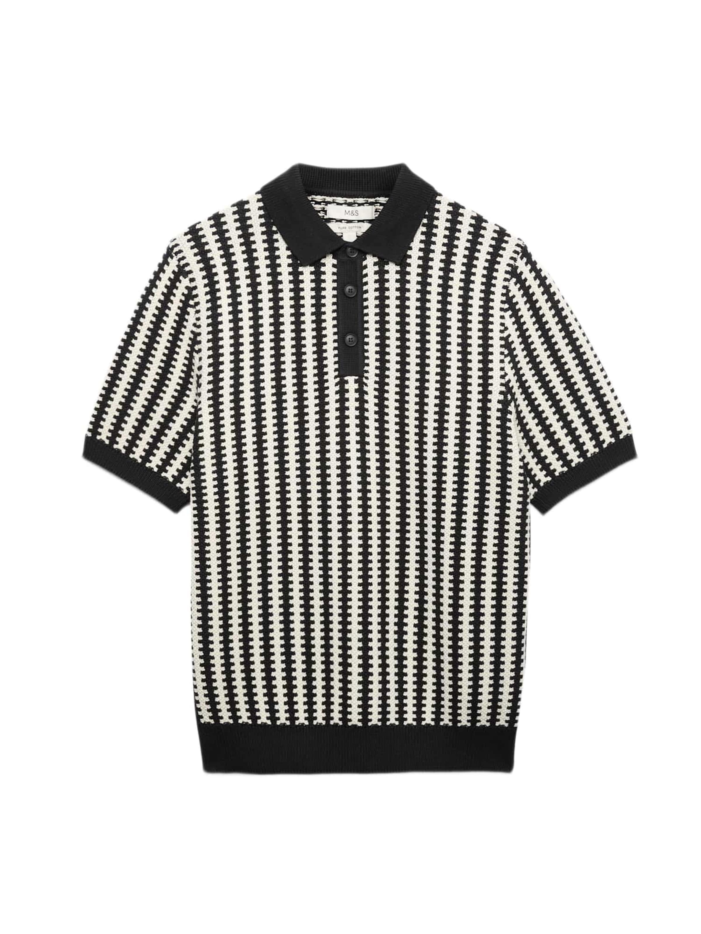 Marks & Spencer Shirt in Black: front