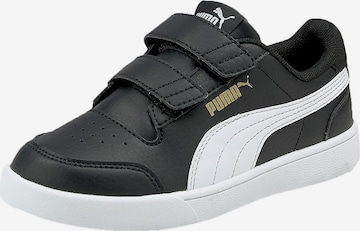 PUMA - Zapatillas deportivas 'Shuffle' en negro: frente