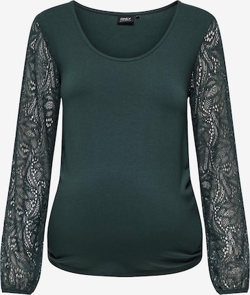 Only Maternity Blouse in Green: front