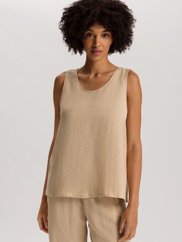 Haut ' Urban Casuals ' Hanro en beige : devant