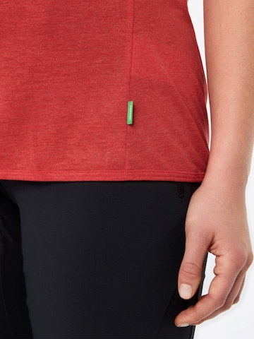 VAUDE Performance shirt 'Tekoa' in Red