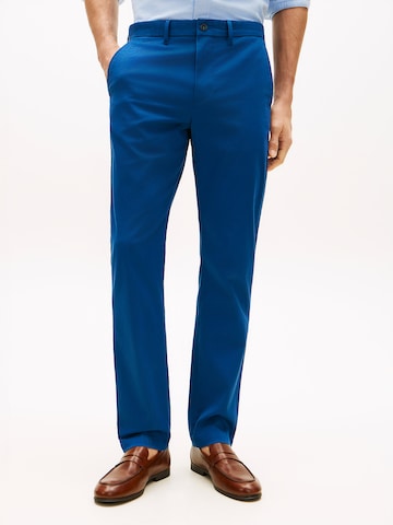 TOMMY HILFIGER Regular Chino Pants '1985' in Blue: front