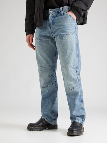 Regular Jean 'Elwood' G-STAR en bleu : devant