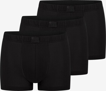 Mey Boxer shorts 'Dry Cotton Breeze' in Black: front