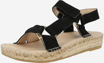 espadrij l´originale Sandal 'Verdon' i svart: framsida