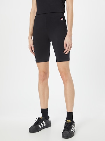 Champion Authentic Athletic Apparel Skinny Leggings i svart: forside