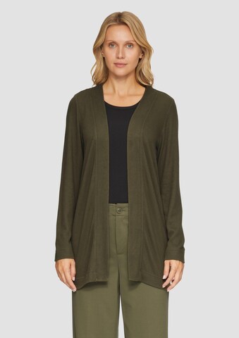 s.Oliver Knit cardigan in Green: front