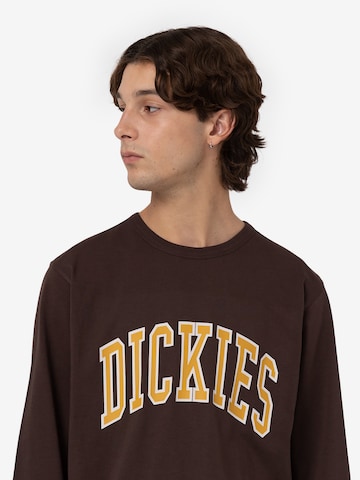 DICKIES - Sweatshirt 'AITKIN' em castanho