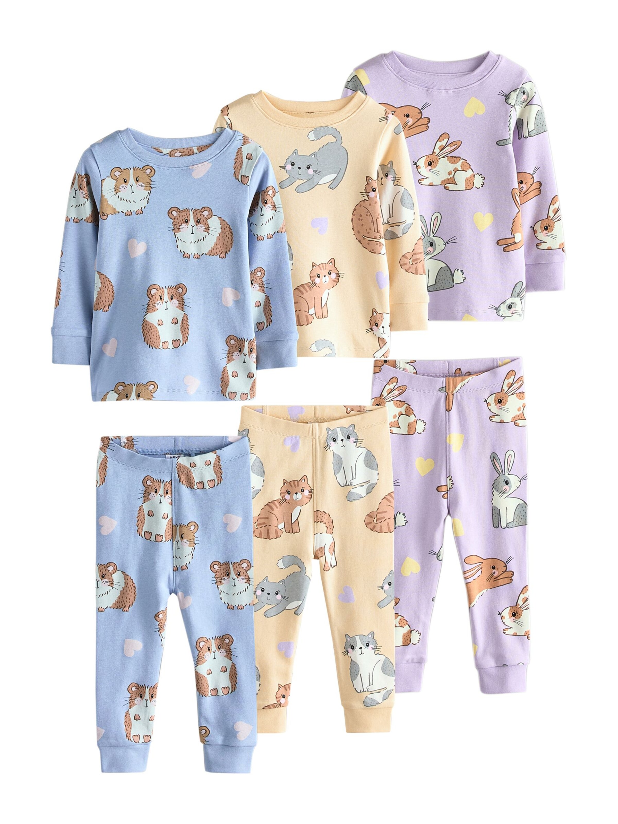 Next Pidžaama 'Snuggle', värv segavärvid: eest vaates