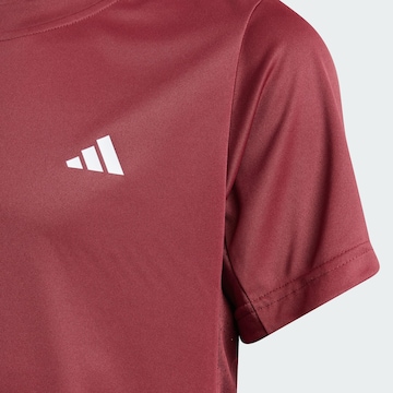 T-Shirt fonctionnel 'Club Tennis' ADIDAS PERFORMANCE en rouge