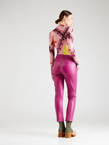 OAKWOOD Slimfit Παντελόνι 'GIFT' σε λιλά