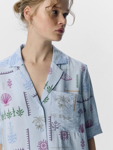 OBJECT Blouse 'OBJHailey' in Blauw