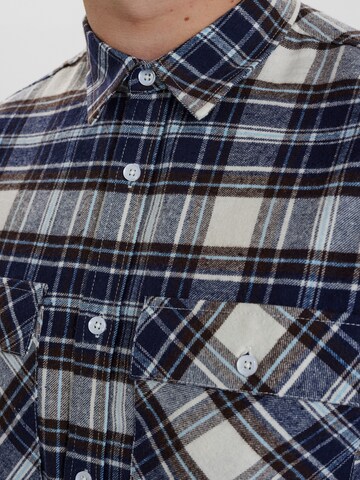 Dxnmxrk Regular Fit Hemd 'Edom' in Blau