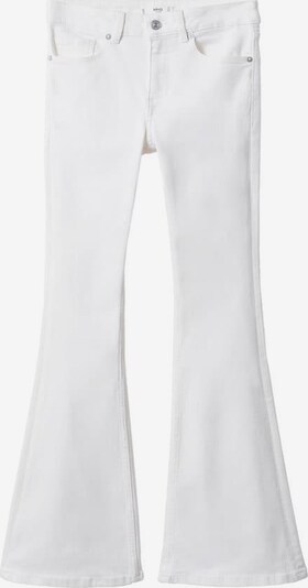 MANGO Jeans 'Flare' in de kleur Wit, Productweergave